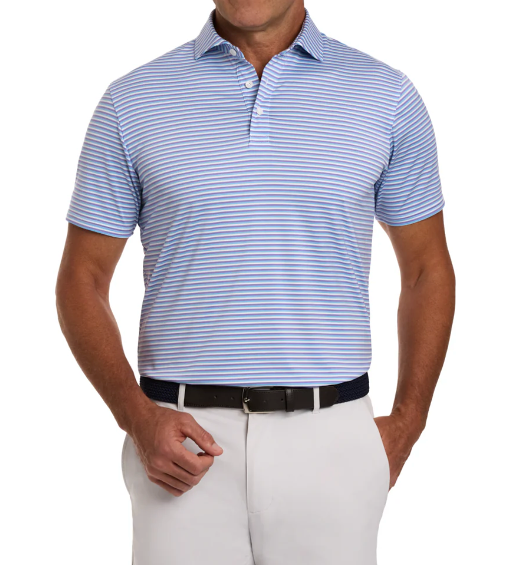 The Fleming Shirt in Tudor/Vista Blue/White