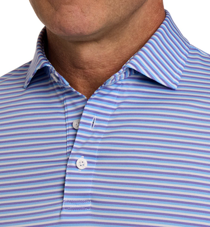 The Fleming Shirt in Tudor/Vista Blue/White