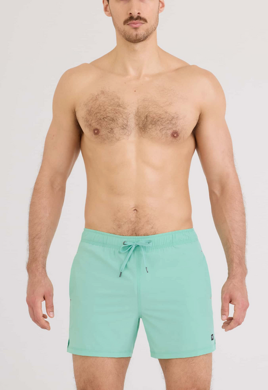 Oh Buoy 2N1 5" Swim Trunk-Mint Jelly