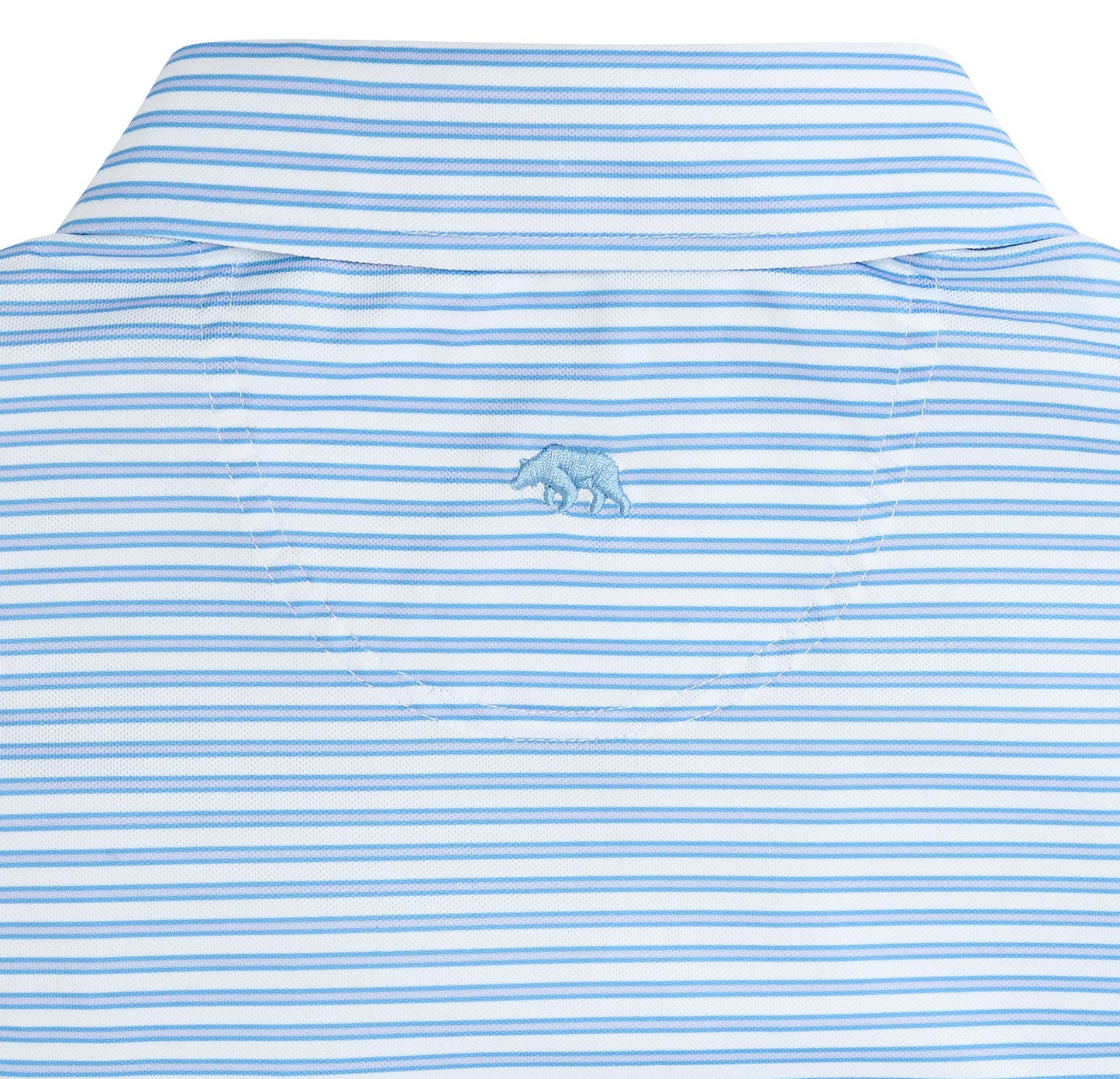 Guide Stripe Performance Pique Polo-Iris