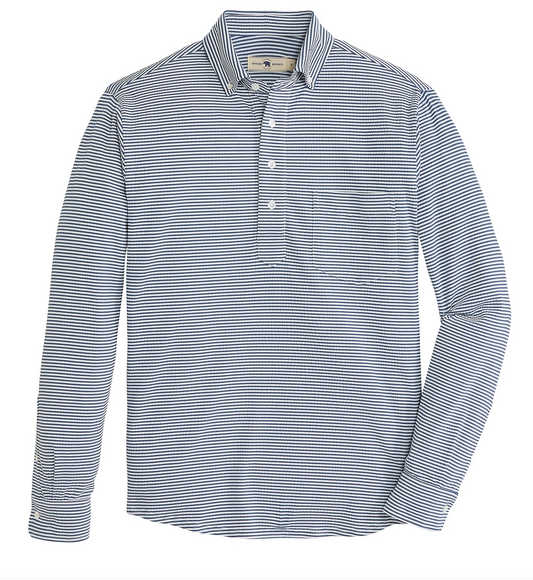 Drift Long Sleeve Shirt-Naval Academy