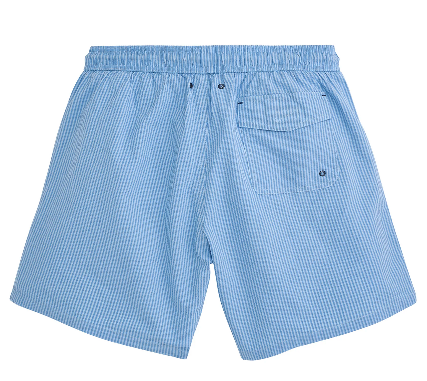 Coastal Seersucker Swim Trunk-Breeze