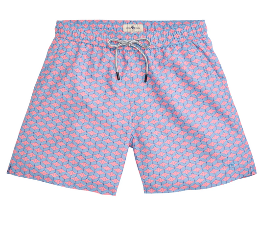 Barb Swim Trunk-Dutch Canal