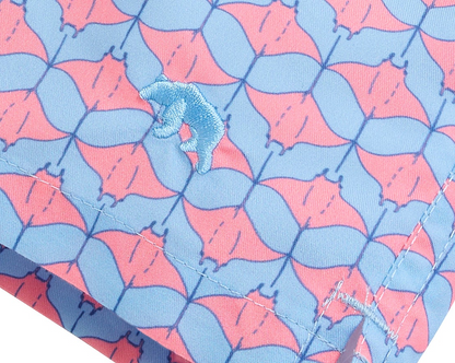 Barb Swim Trunk-Dutch Canal