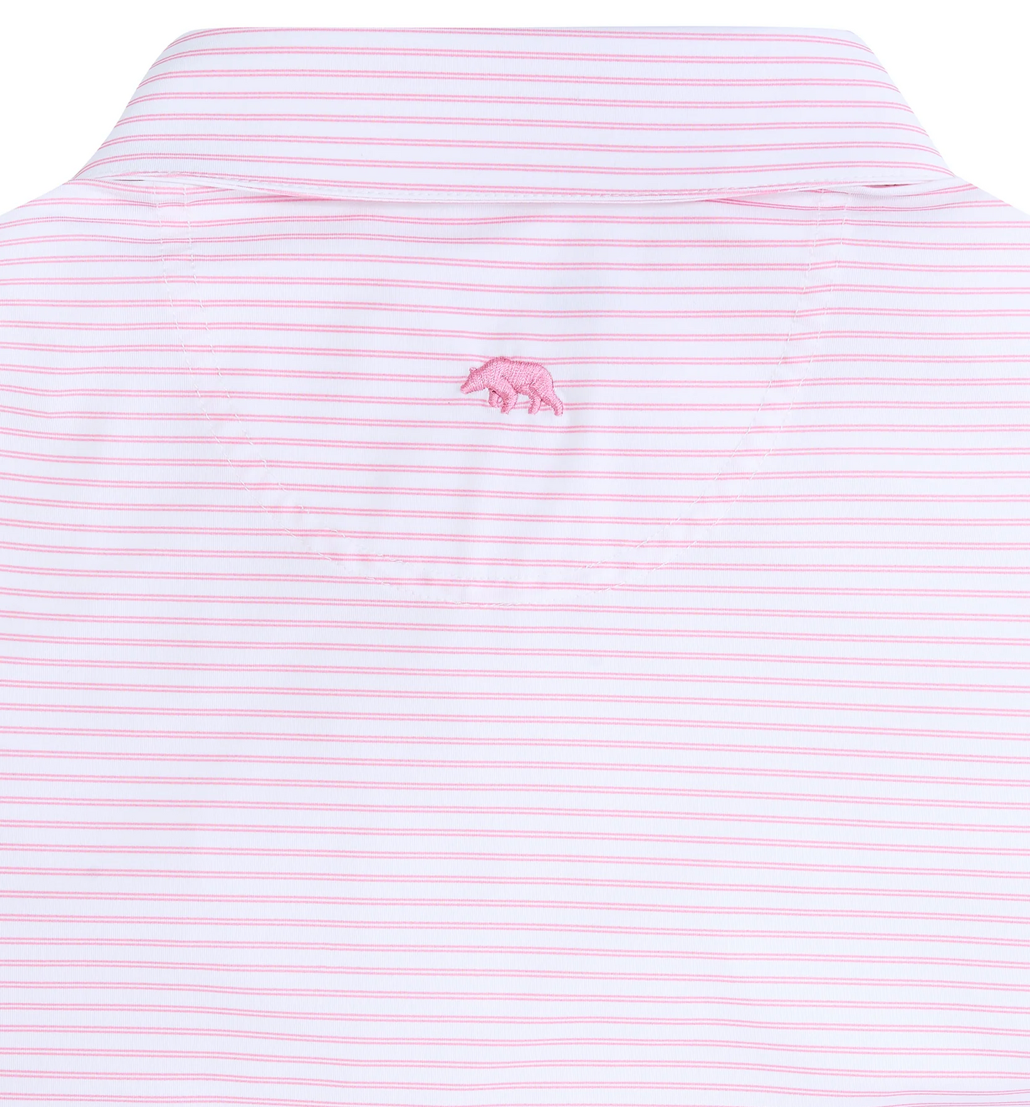 Wake Stripe Performance Polo-Sea Pink