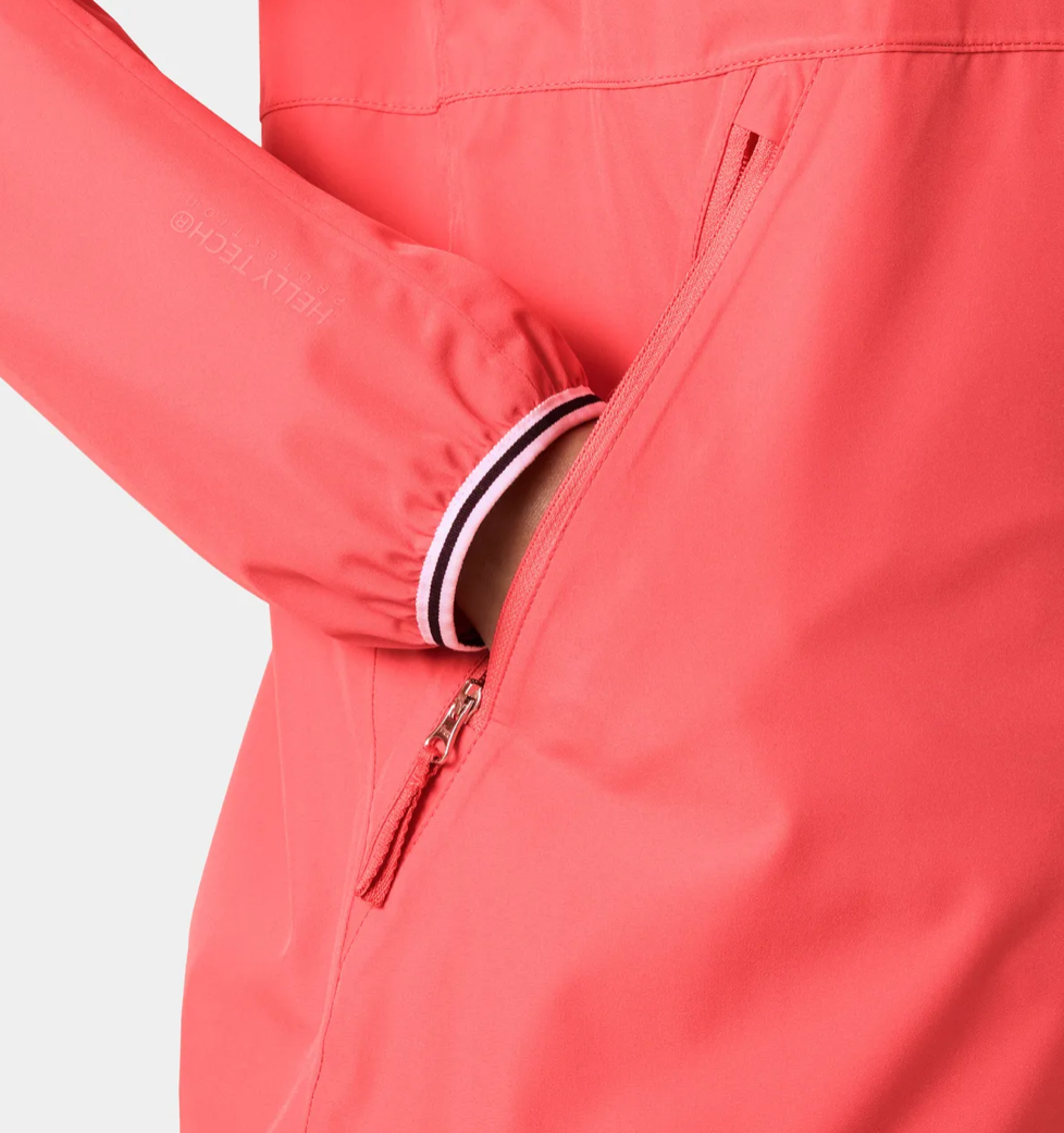 Koster Rain Jacket in Sunset Pink