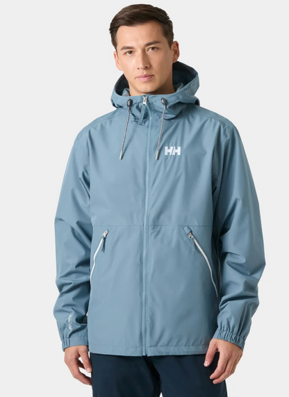 Sandoy Rain Jacket in Washed Navy