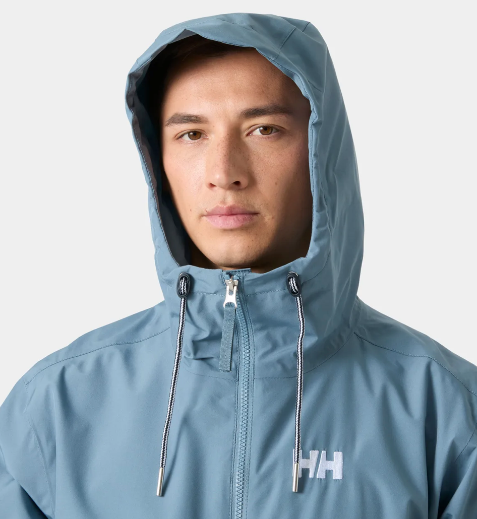 Sandoy Rain Jacket in Washed Navy