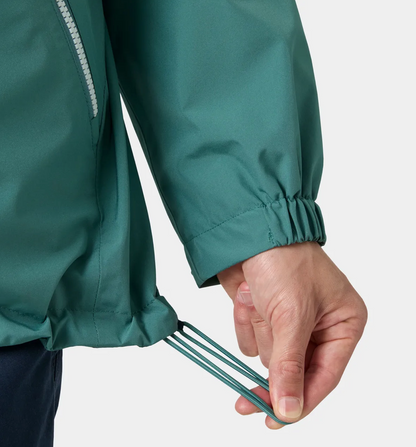 Sandoy Rain Jacket in Opal Green