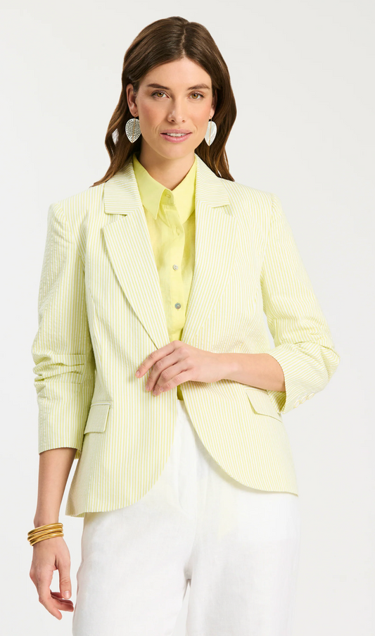 Taylor Seersucker Blazer