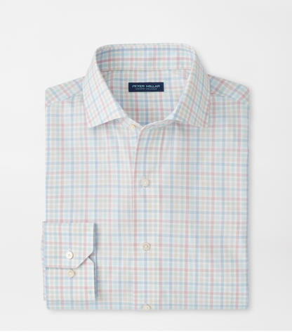 Basin Performance Poplin Sport Shirt in Multi