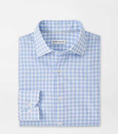 Breeze Cotton Lyocell Sport Shirt in Bluebird