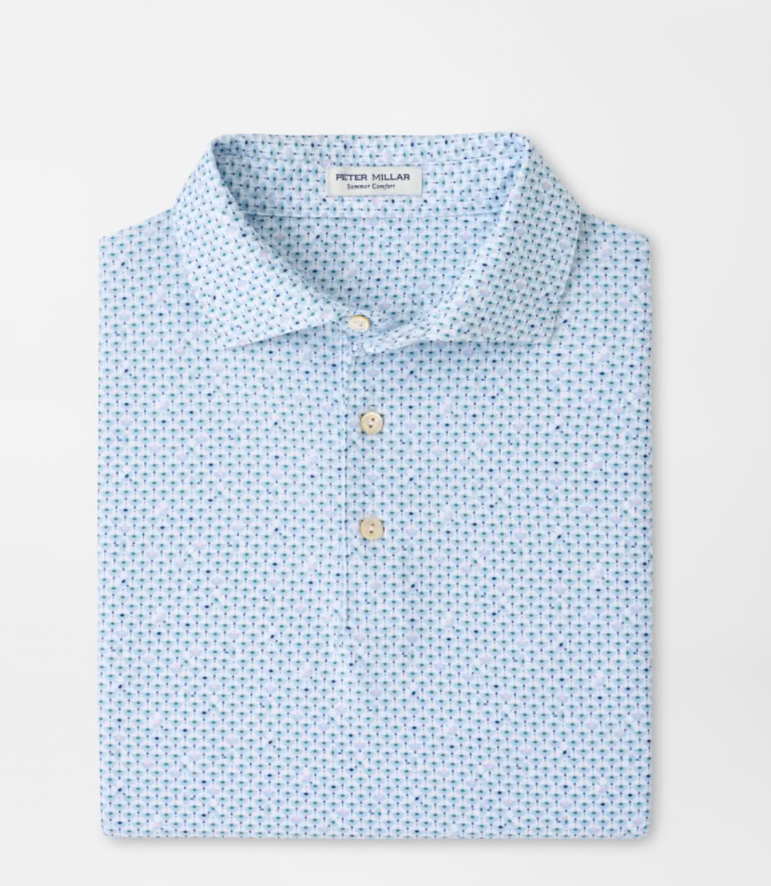 Flock Performance Jersey Polo in White