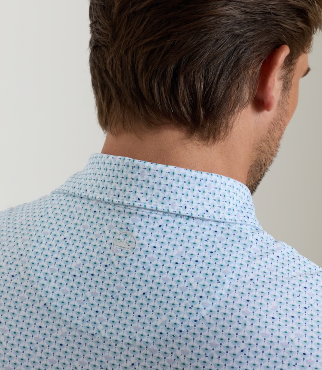 Flock Performance Jersey Polo in White