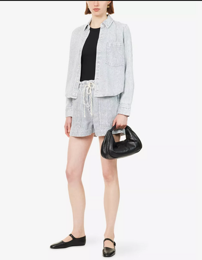 Foster Shorts in Railroad Stripes