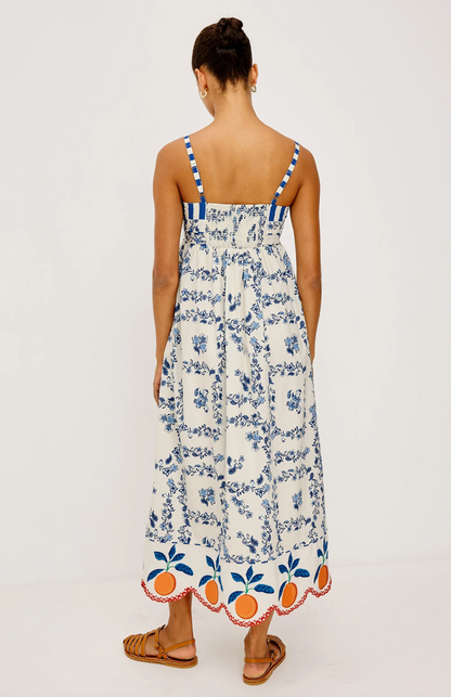 Lexie Dress in Ceramic Floral