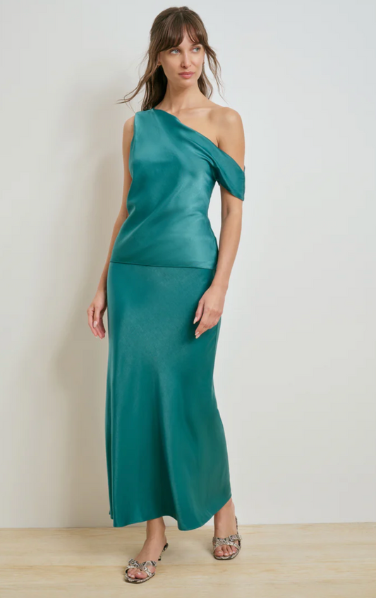The Favorite Skirt in Emerald