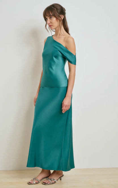 The Favorite Skirt in Emerald