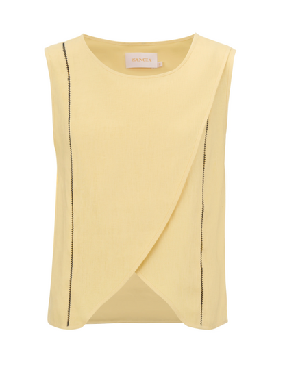 The Nancy Top in Limoncello