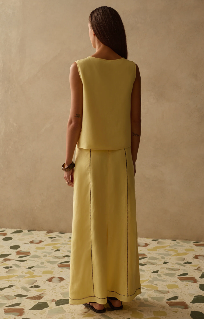 The Nancy Top in Limoncello