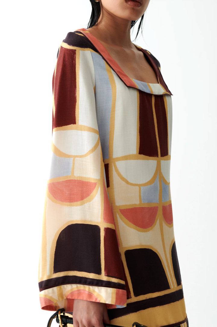 The Mae Dress in Mariella Print