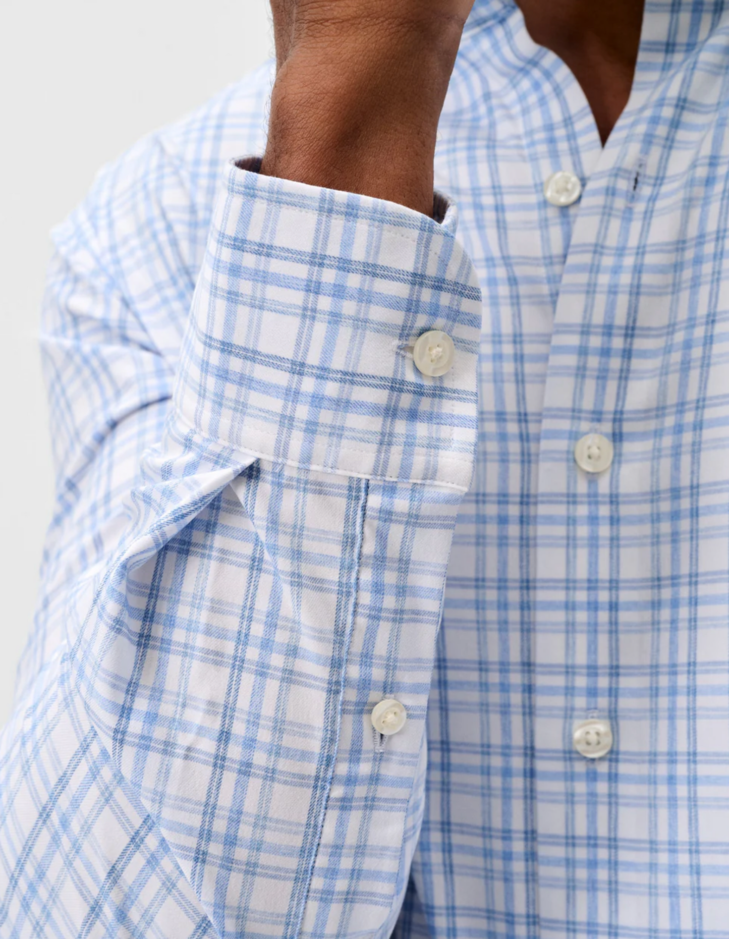 Everyday Performance Button Down Shirt-Rafael Multi Pane