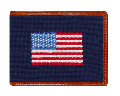 American Flag Wallet (Dark Navy)