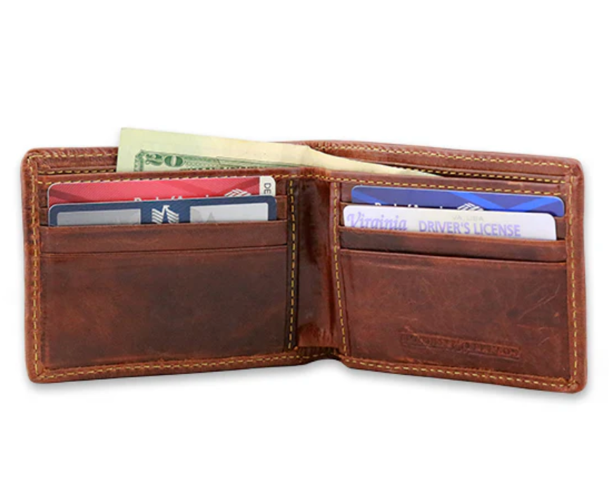 Americana Pattern Wallet (Dark Navy)