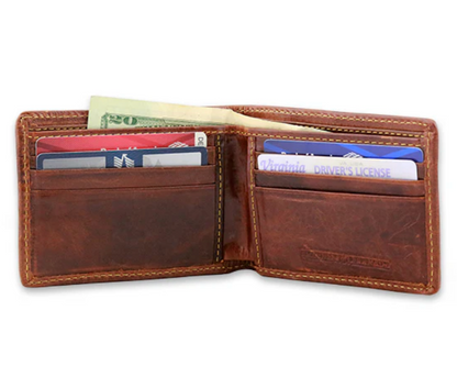 Americana Pattern Wallet (Dark Navy)
