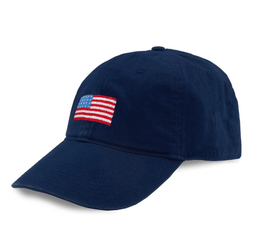 American Flag Hat (Navy)