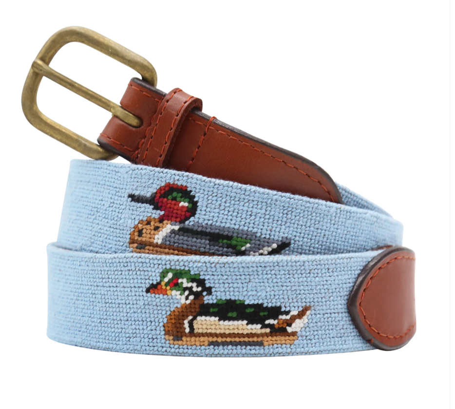 Duck Decoys Belt (Antique Blue)