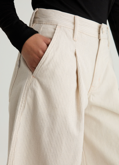 Riya Culotte in Blush Canvas