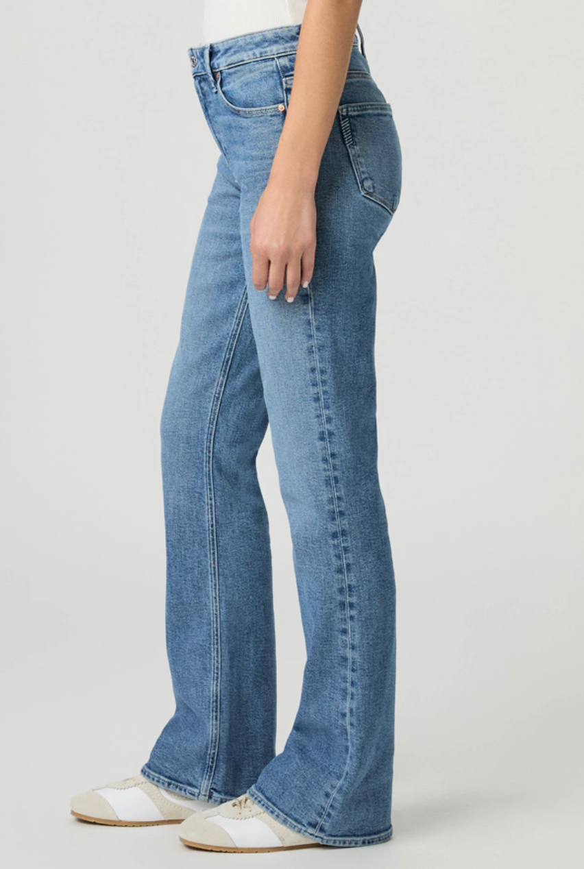 High Rise Laurel Canyon 32 Inch Bootcut Jean in Big Sky