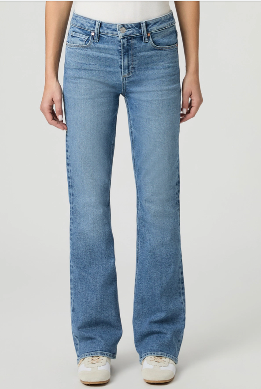 High Rise Laurel Canyon 32 Inch Bootcut Jean in Big Sky