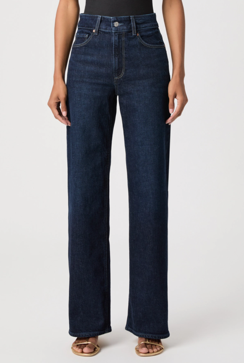 Sasha 32 Inch Wide Leg Jean in Dwell