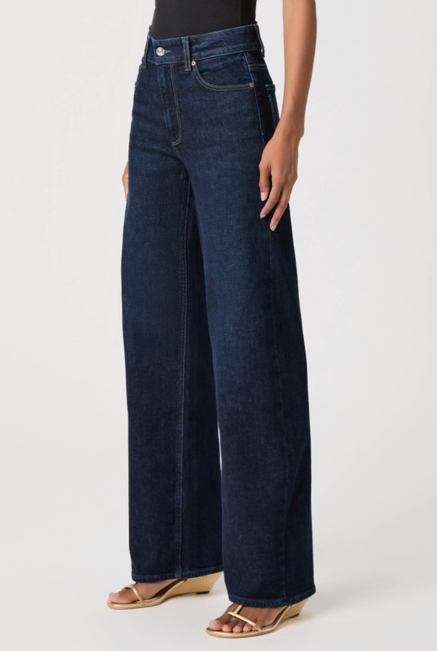 Sasha 32 Inch Wide Leg Jean in Dwell
