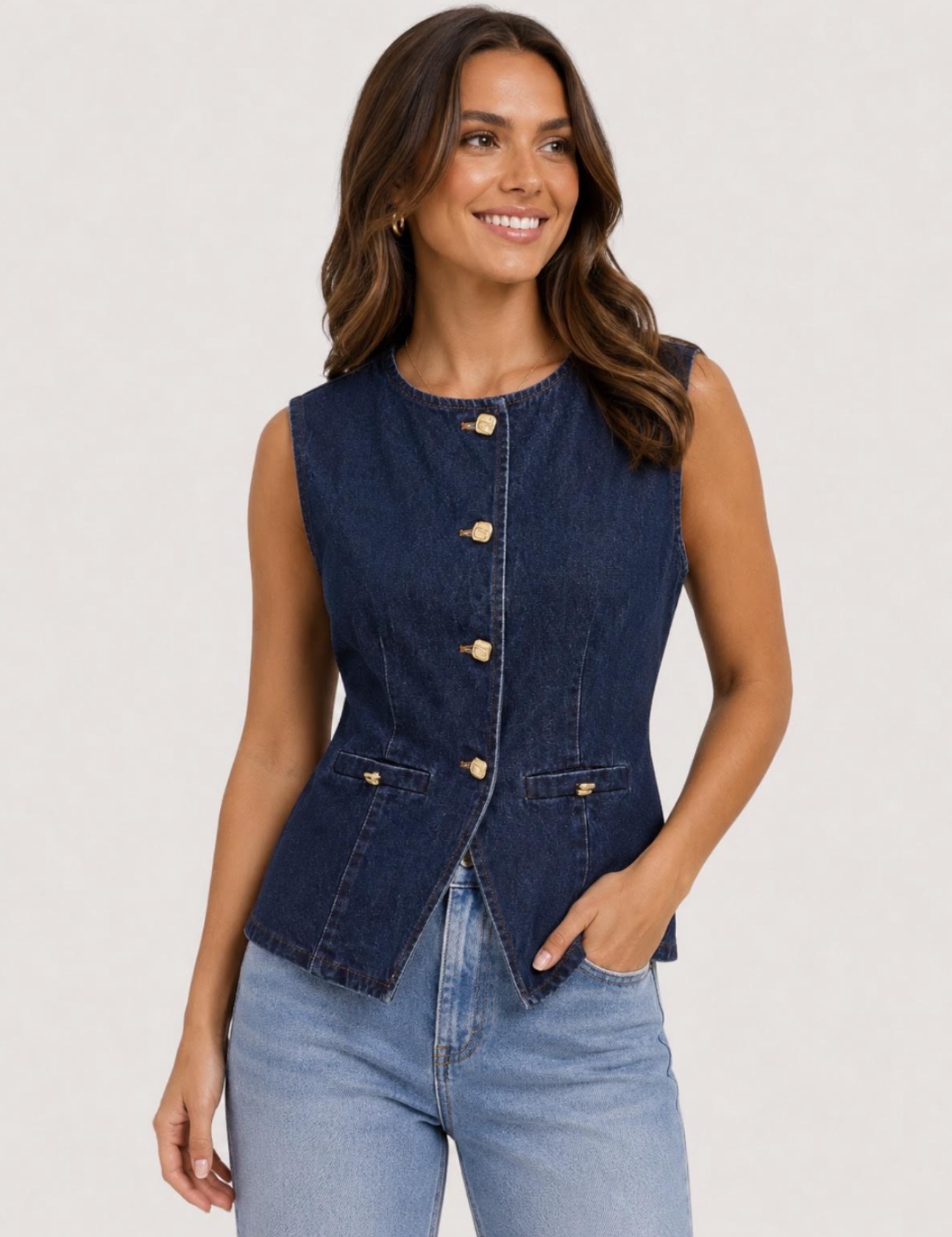 Jameson Denim Vest