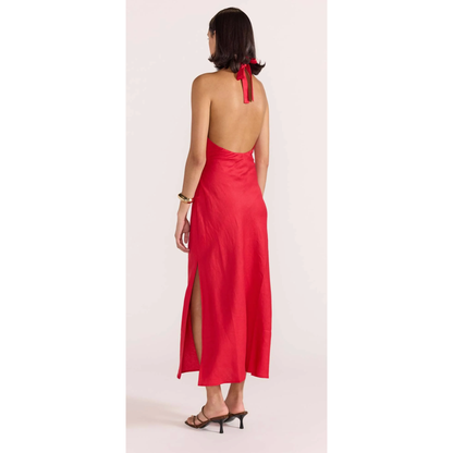 Amana Halter Bias Dress