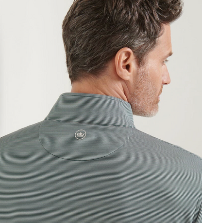 Crown Sport-Perth Sugar Stripe Performance Quarter Zip
