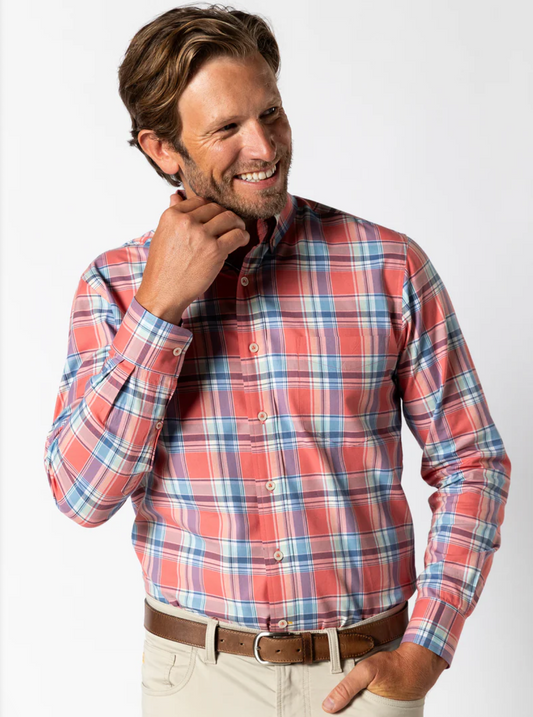 Cotton Twill Sport Shirt-Boone