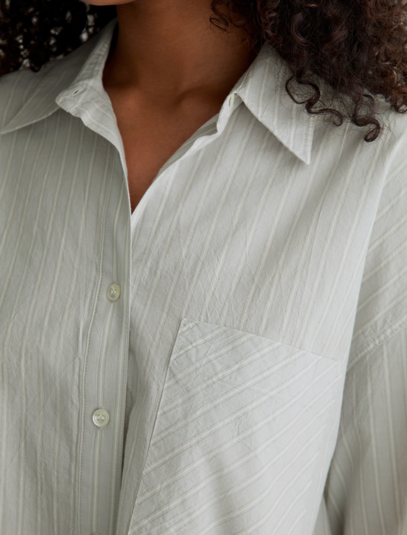Kellan-Relaxed Crop Shirt