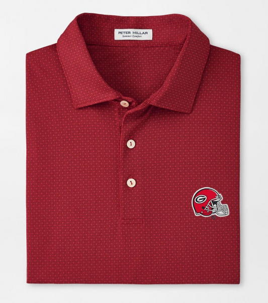 Georgia Helmet Tesseract Performance Jersey Polo