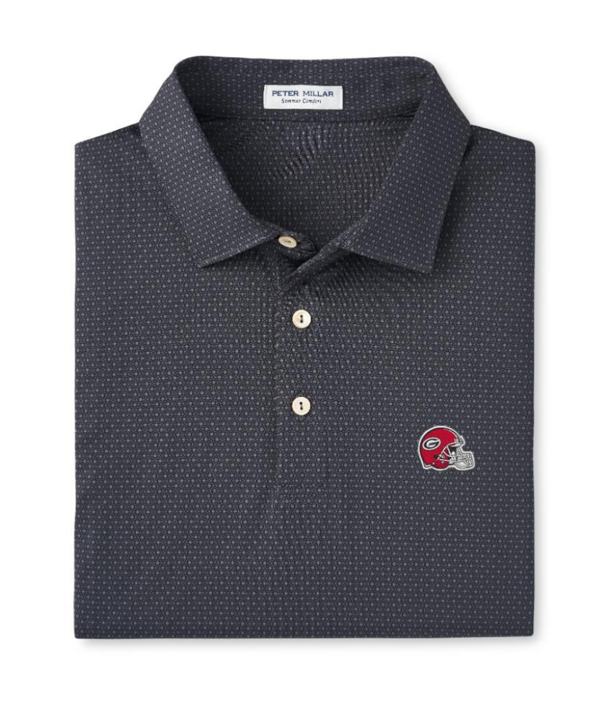 Georgia Helmet Tesseract Performance Jersey Polo