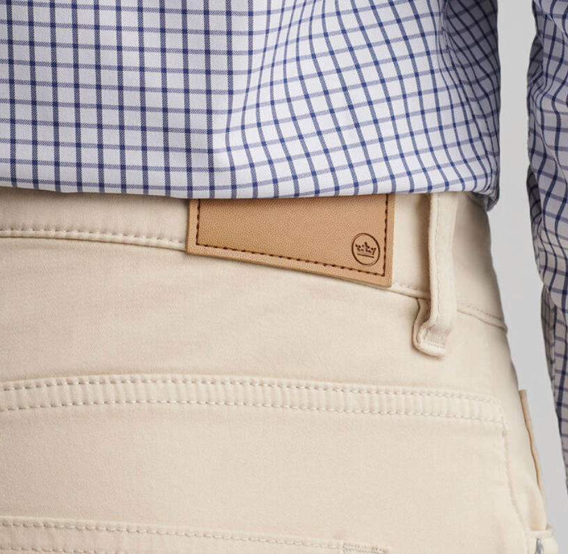 Crown-Signature Sateen Five-Pocket Pant