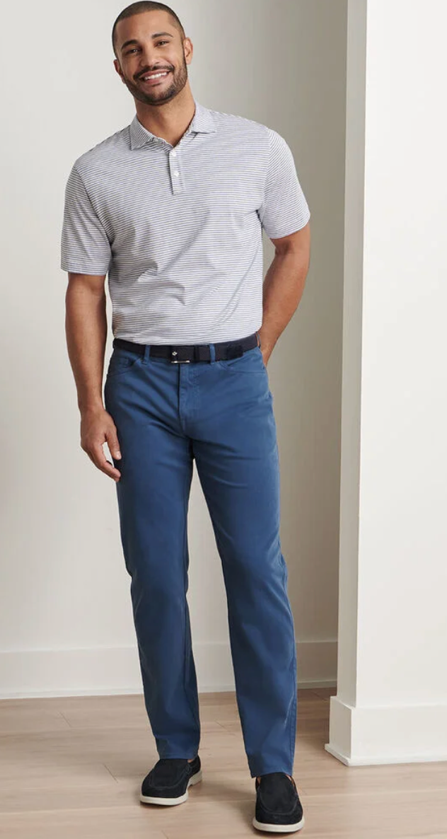 Crown-Signature Sateen Five-Pocket Pant
