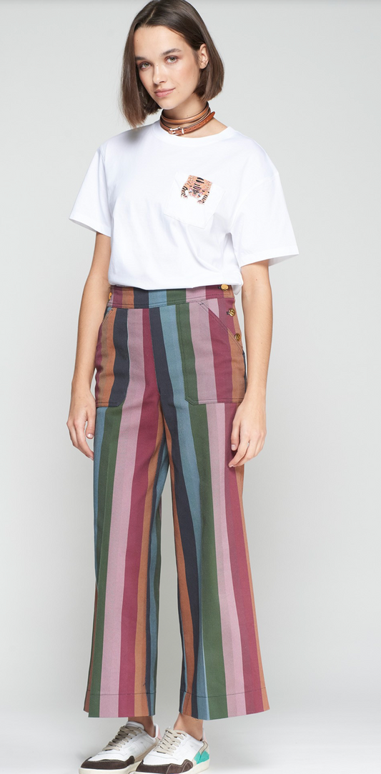 Trouser  Muriel Raya Gabardina