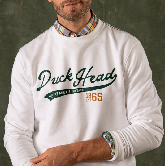 French Terry Crewneck Pullover-160th Anniversary Edition