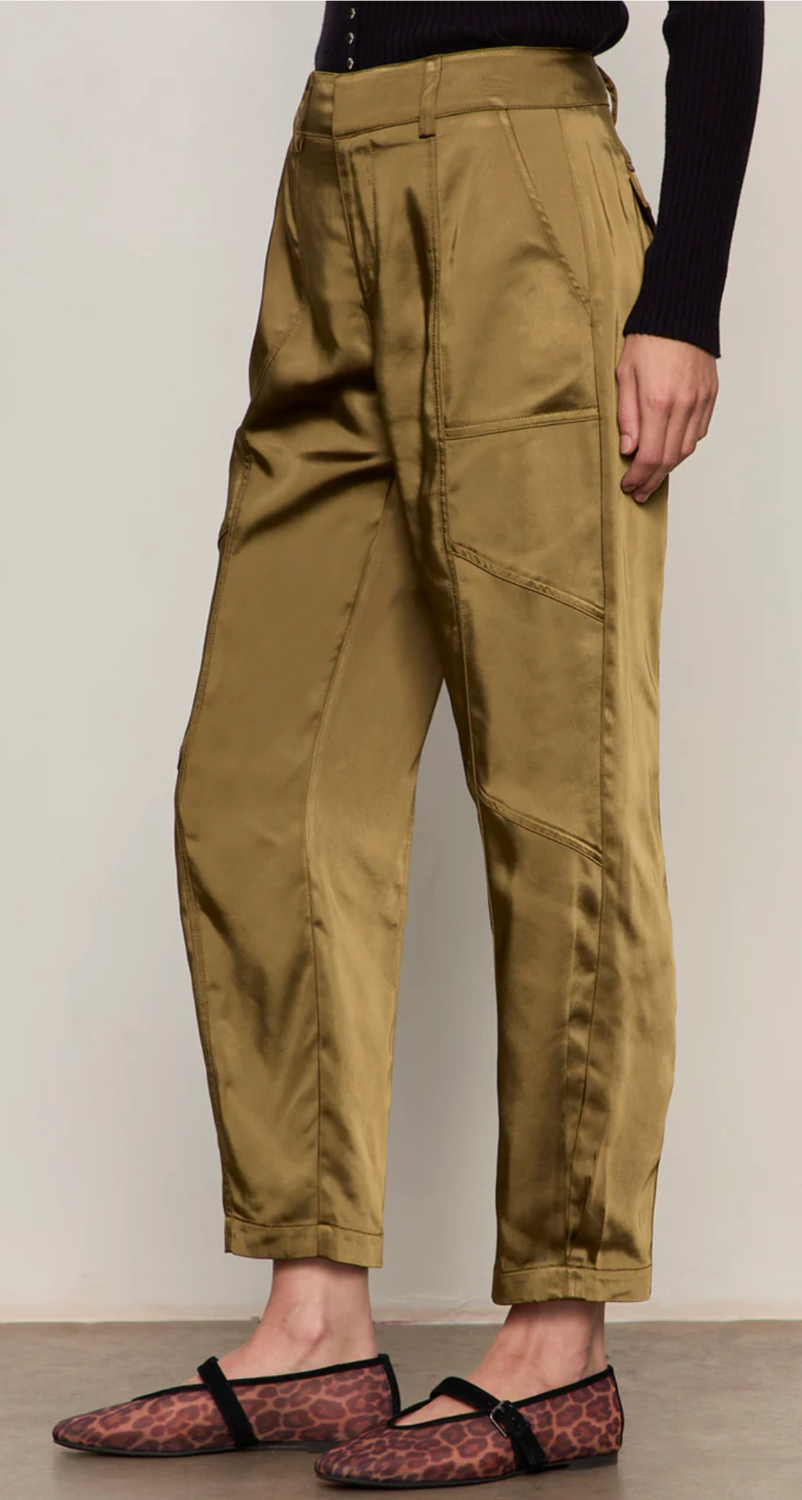 Sahara Satin Tapered Pant