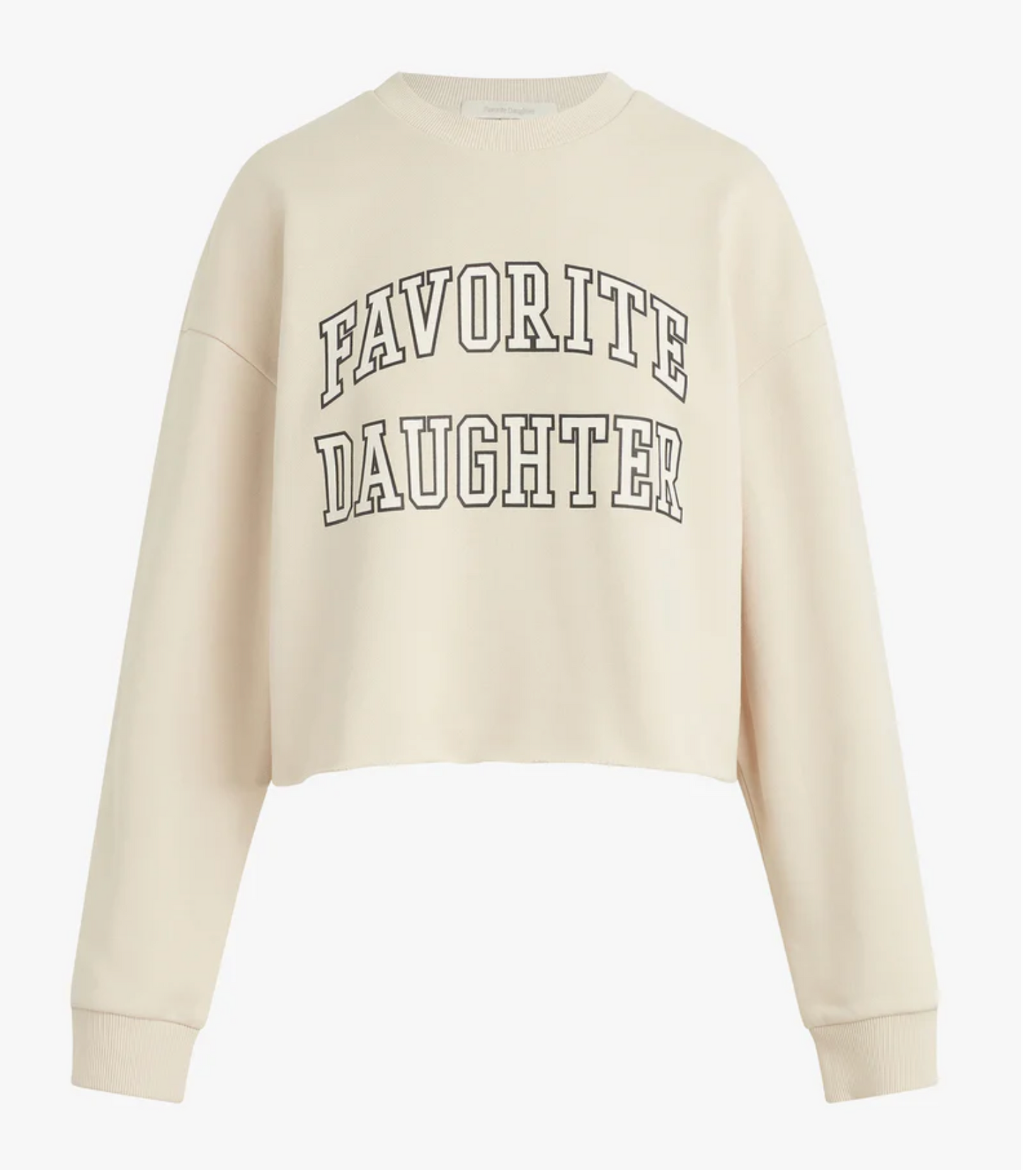The Cropped Collegiate Sweatshirt