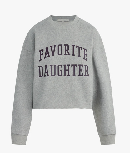 The Cropped Collegiate Sweatshirt